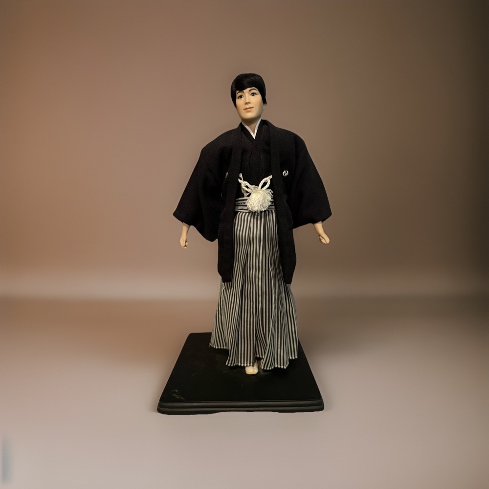 RARE Danbury Mint Tatsuo Japanese Wedding Prince Porcelain Doll Carl Surges Box